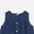 Robe chasuble bébé fille en denim léger