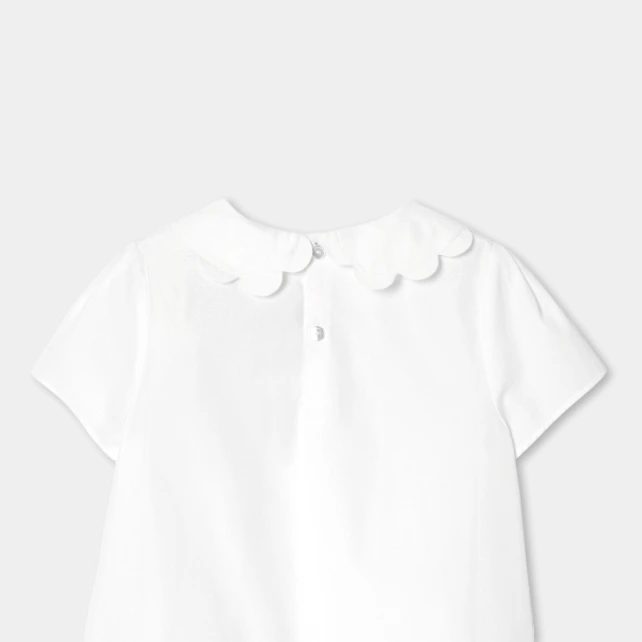 Blouse enfant fille en popeline