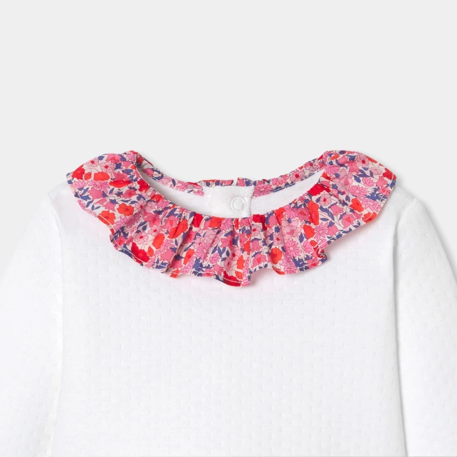 Ensemble confort bébé fille en double jersey