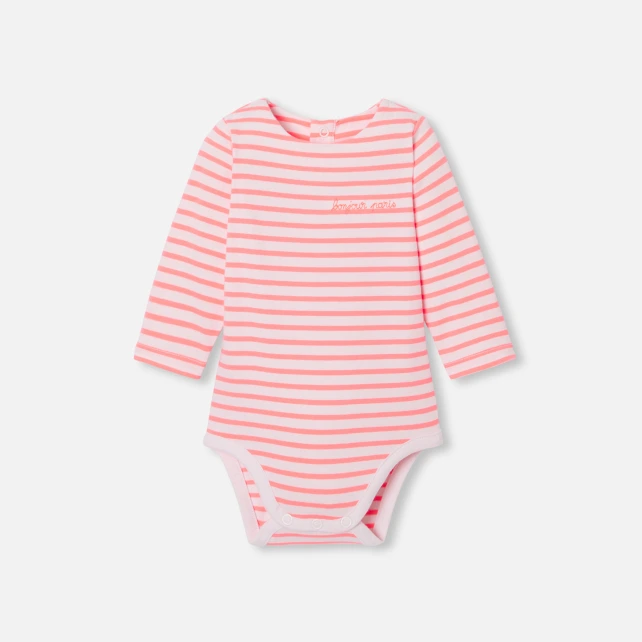 Body bébé fille rayé