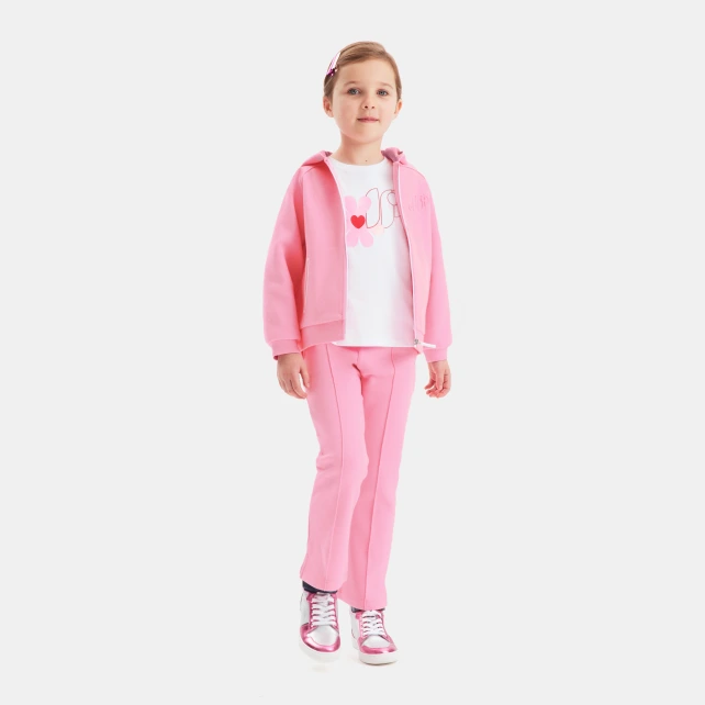 Sweat zippé enfant fille
