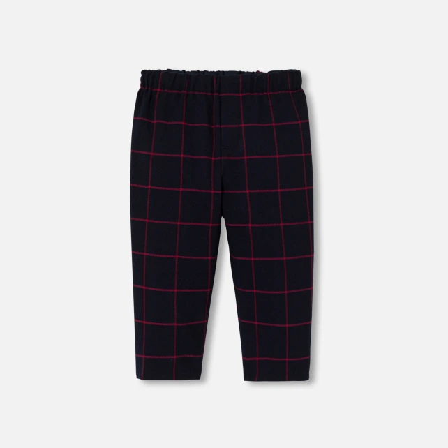 Pantalon bébé garçon à carreaux