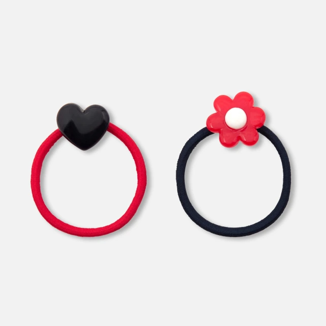 Duo d'élastiques enfant fille