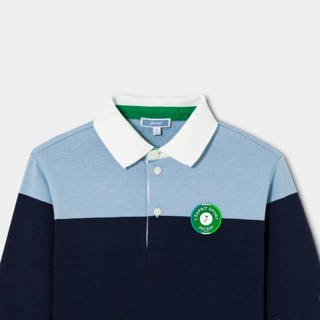 Polo manches longues enfant