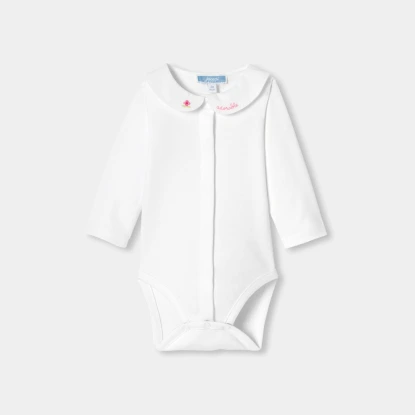 Body bébé fille manches longues