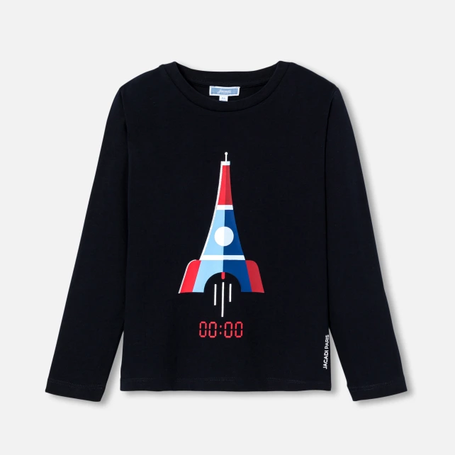 T-shirt manches longues enfant garçon