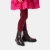 Chelsea boots enfant fille en cuir lisse