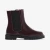 Chelsea boots enfant fille en cuir lisse