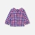 Blouse bébé fille à carreaux