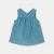 Robe chasuble bébé fille en velours