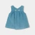 Robe chasuble bébé fille en velours