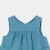 Robe chasuble bébé fille en velours