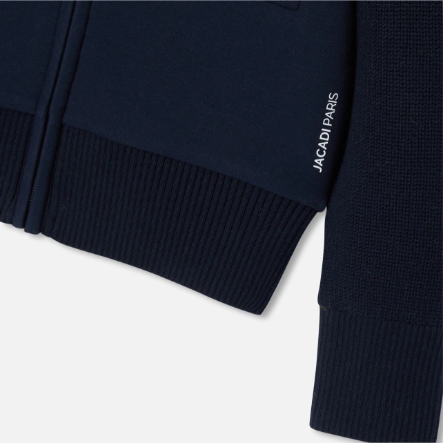 Cardigan bi-matière enfant garçon