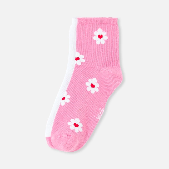 Duo de chaussettes enfant fille