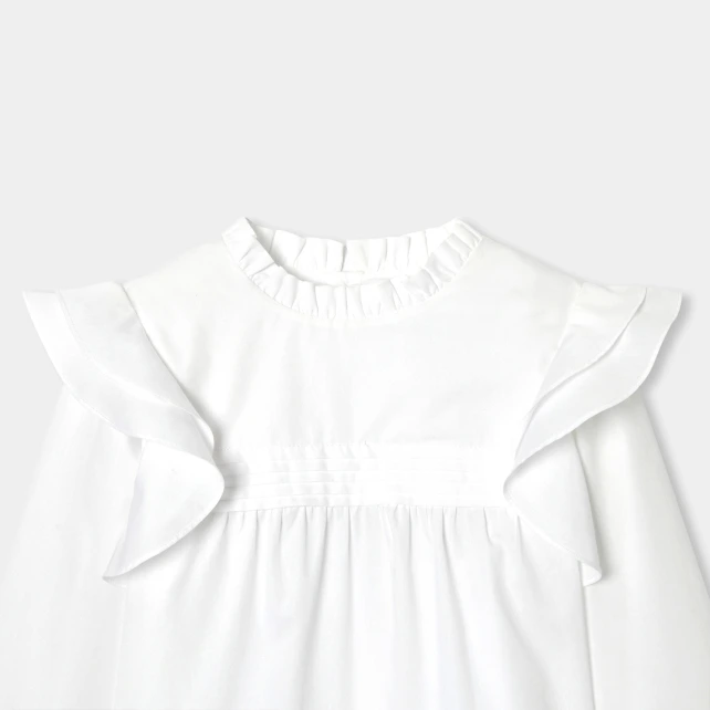 Blouse enfant fille en popeline