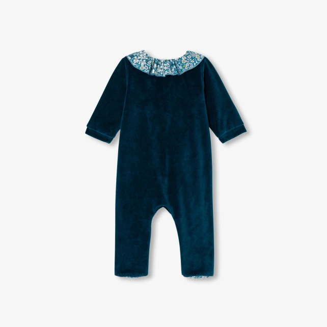 Pyjama bébé fille en velours