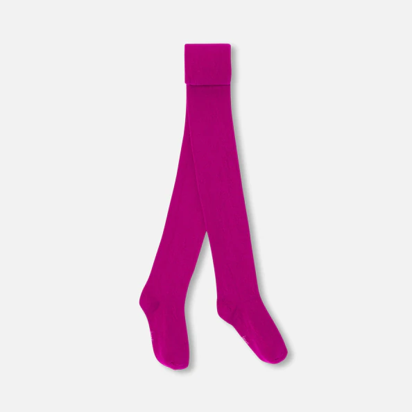 Collants unis enfant fille