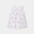 Robe chasuble bébé fille en piqué de coton