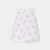 Robe chasuble bébé fille en piqué de coton