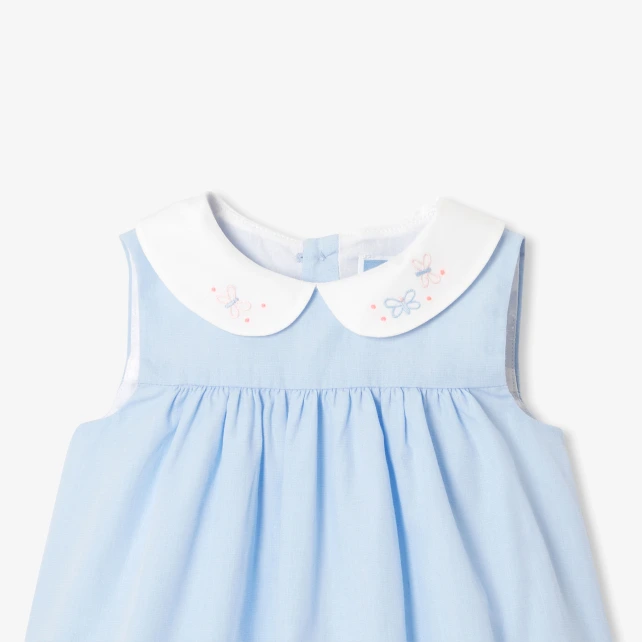 Robe bébé fille en fil à fil