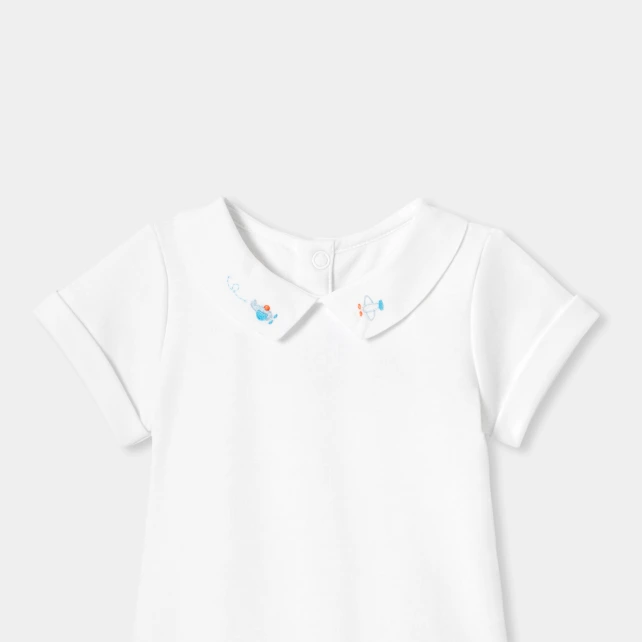 Body bébé garçon en interlock
