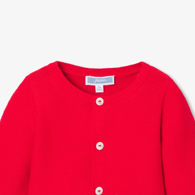 Cardigan bébé en coton