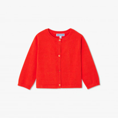 Cardigan bébé fille en jersey