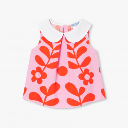 Blouse sans manches bébé fille