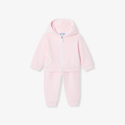 Ensemble bébé fille en maille piquée