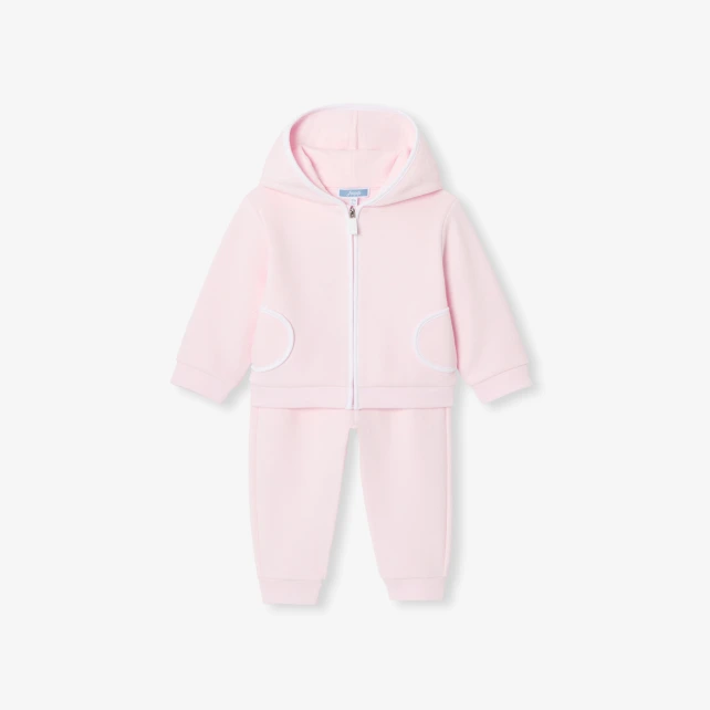 Ensemble bébé fille en maille piquée