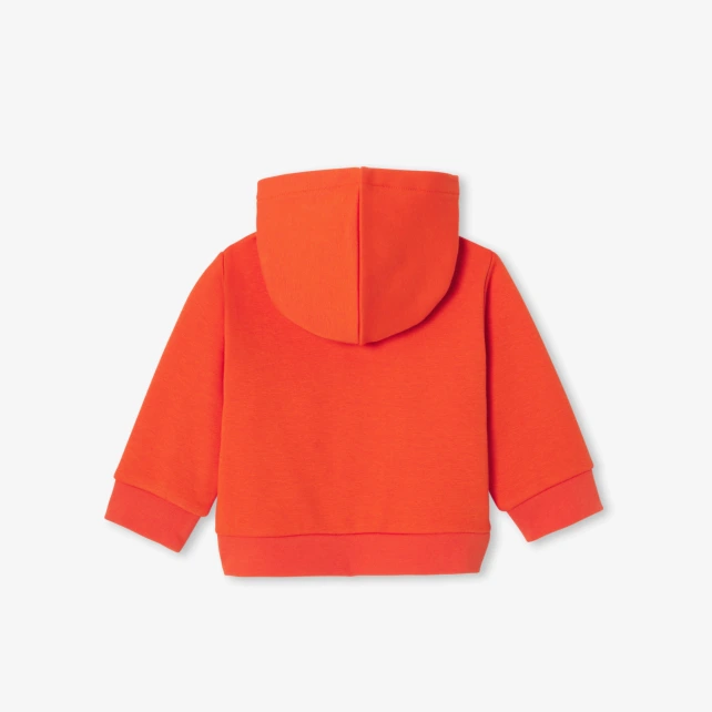 Sweat zippé bébé en molleton