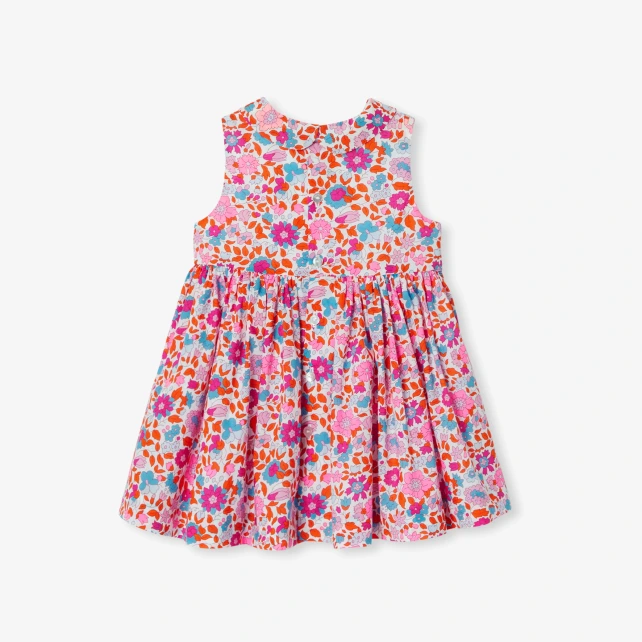 Robe bébé fille en tissu Liberty