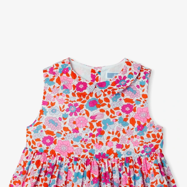 Robe bébé fille en tissu Liberty