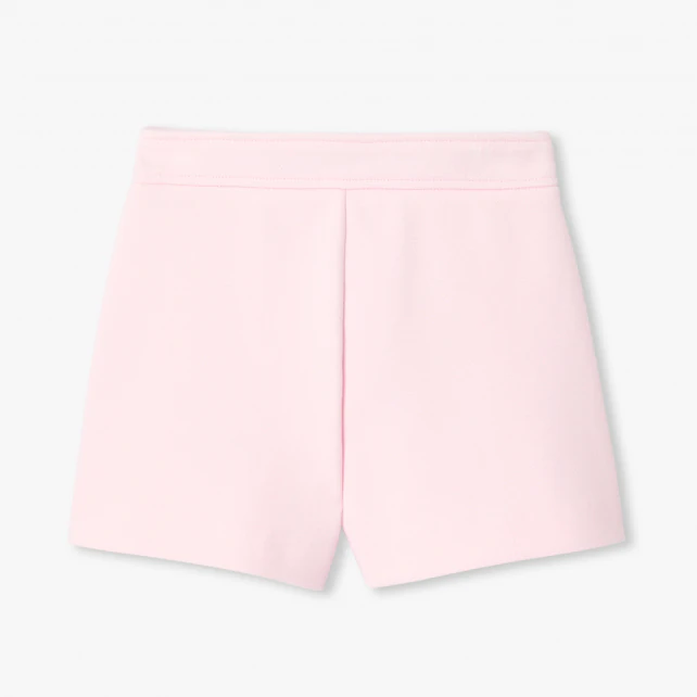 Jupe-short enfant fille en maille piquée