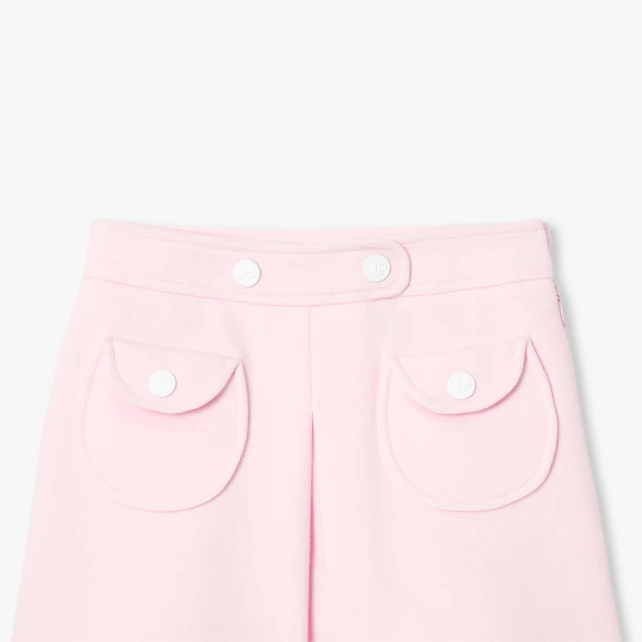 Jupe-short enfant fille en maille piquée