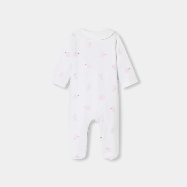 Pyjama bébé fille motif lapin