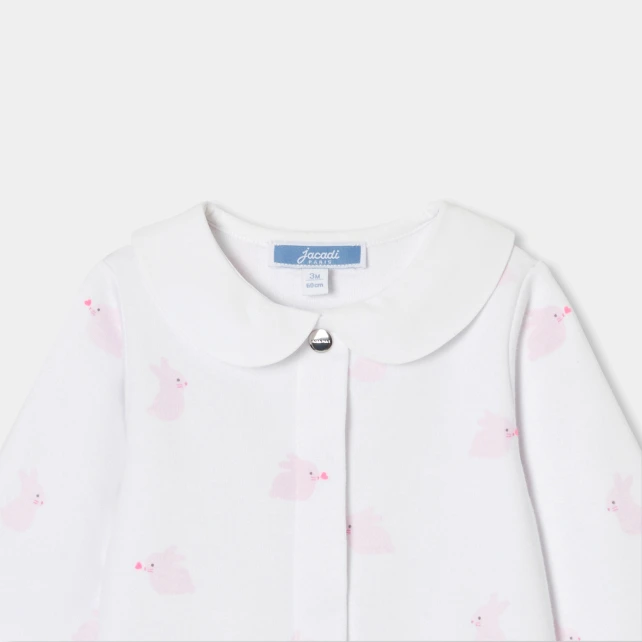Pyjama bébé fille motif lapin