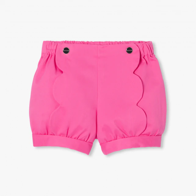 Short en twill bébé fille