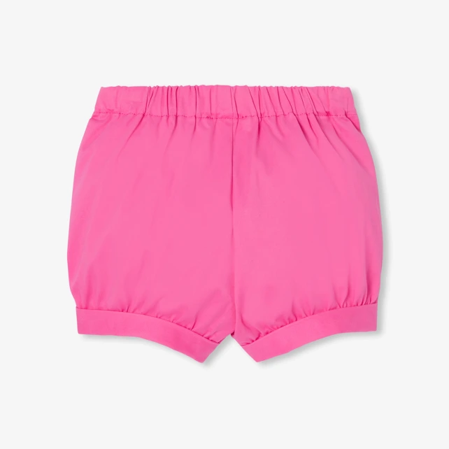 Short en twill bébé fille