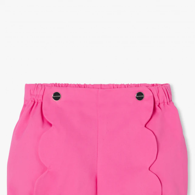 Short en twill bébé fille