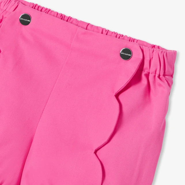 Short en twill bébé fille