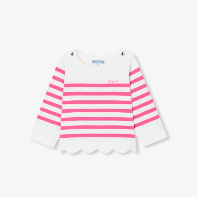 Marinière bébé fille