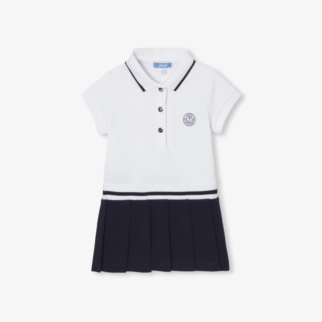 Robe polo bébé fille
