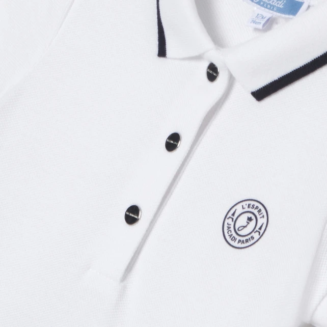 Robe polo bébé fille