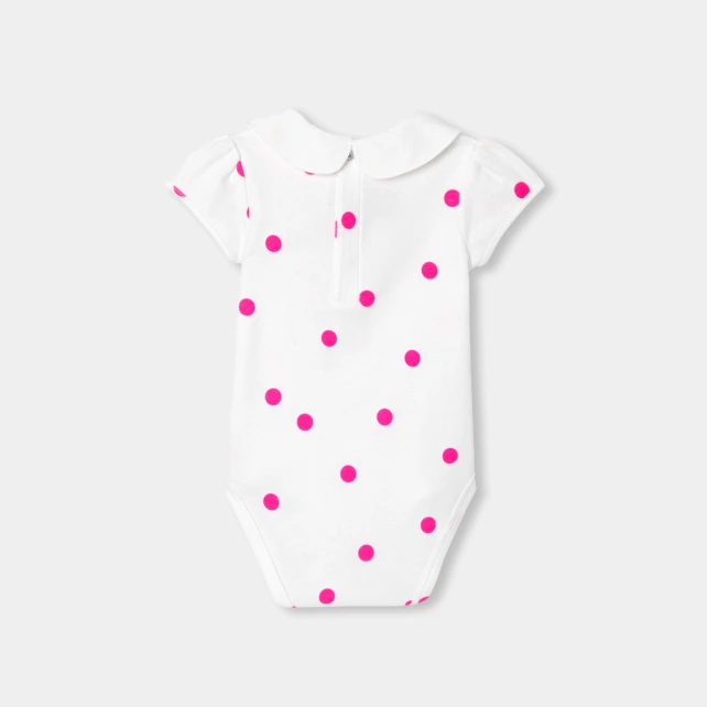 Body bébé fille manches courtes