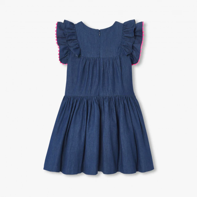 Robe en jean léger enfant fille