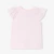 T-shirt enfant fille manches volantées