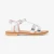 Sandales enfant fille en cuir