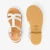 Sandales enfant fille en cuir