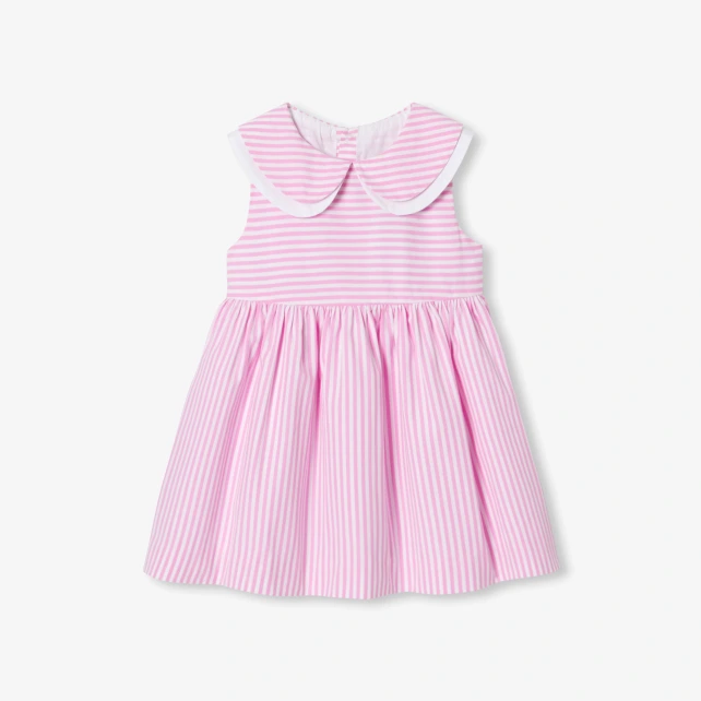Robe bébé fille à rayures